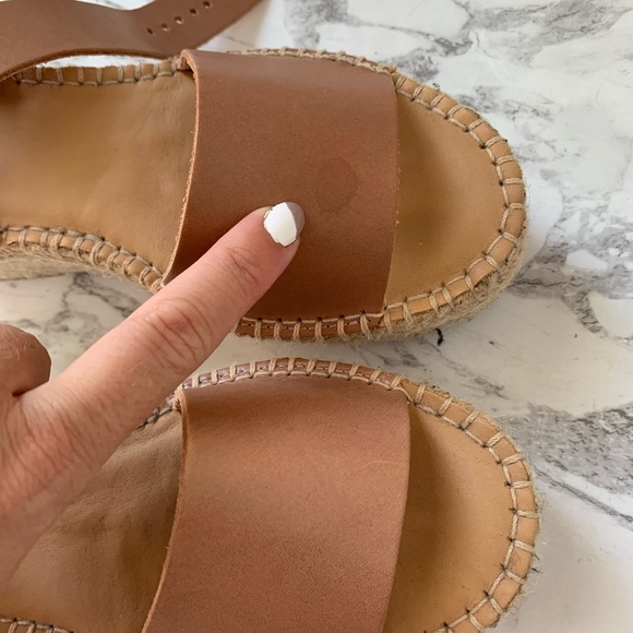 Soludos platform leather espadrilles - Picture 6 of 6